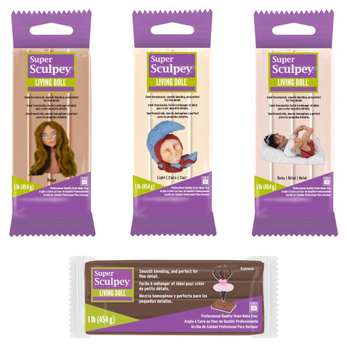 Super sculpey living doll - super,