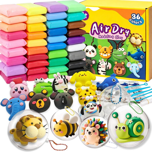 Air dry clay set farben - dry,