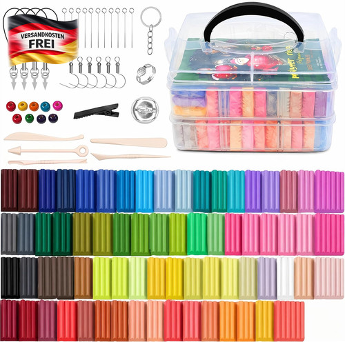 Polymer clay set farben - clay, 70