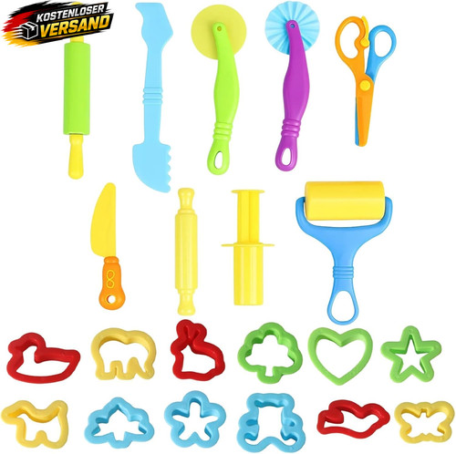 Knetwerkzeug set für kinder - set,