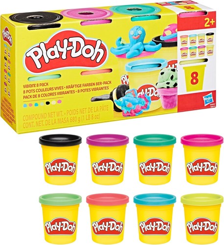 Play doh 8er knet set - 8x85, g