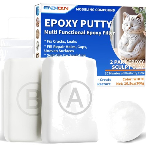 Epoxidharz knete weiß 300g - epoxidharz,