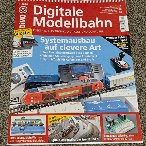 Digitale modellbahn ausgabe - digitale,