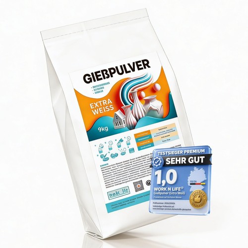 Gießpulver extra weiß - ,, gips