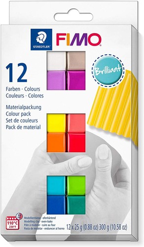 12er set staedtler fimo - set, soft