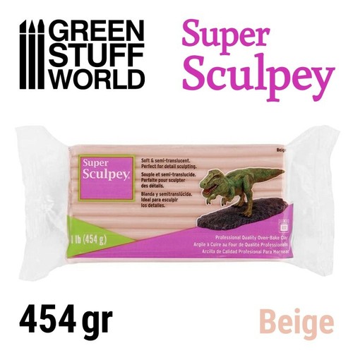 Super sculpey beige 454gr - beige,