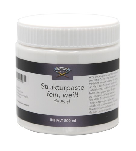 Strukturpaste leinwand fein - strukturpaste,