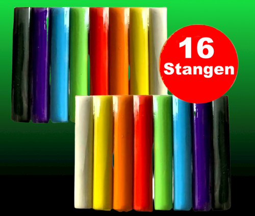 Stangen knete bunt - 16,