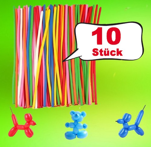 10x modellierballons - 10x,