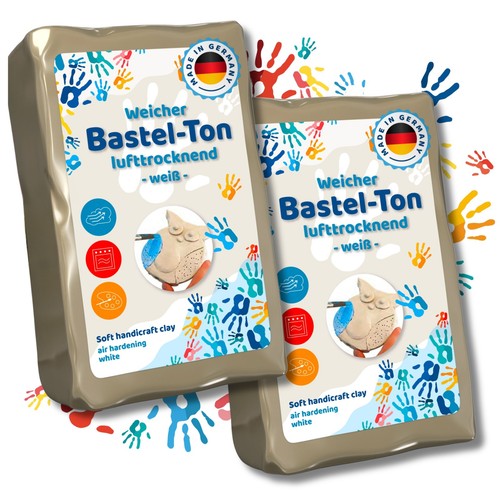 Bastelton lufthärtend 5kg - bastelton,