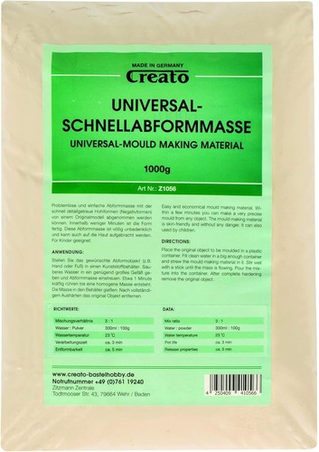 Schnellabformmasse 1000 im - g,